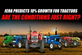 Tractor industry to grow 8 –10% in FY2026 supported by good monsoon and GST relief: ICRA