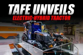 TAFE Showcases New Electric-Hybrid Tractor at Agritechnica 2025