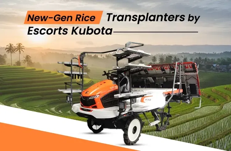 Escorts Kubota Introduces Third-Generation Rice Transplanters in Seven States Escorts Kubota Introduces Third-Generation Rice Transplanters in Seven States