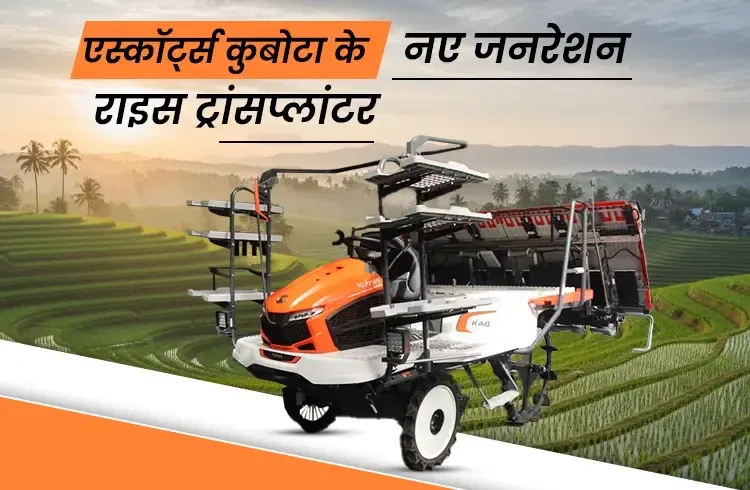 एस्कॉर्ट्स कुबोटा ने सात राज्यों में तीसरी पीढ़ी के चावल रोपण यंत्र KA6 और KA8 लॉन्च किए एस्कॉर्ट्स कुबोटा ने सात राज्यों में तीसरी पीढ़ी के चावल रोपण यंत्र KA6 और KA8 लॉन्च किए
