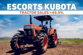 Escorts Kubota Tractor Sales Jump 46.9% in January 2026